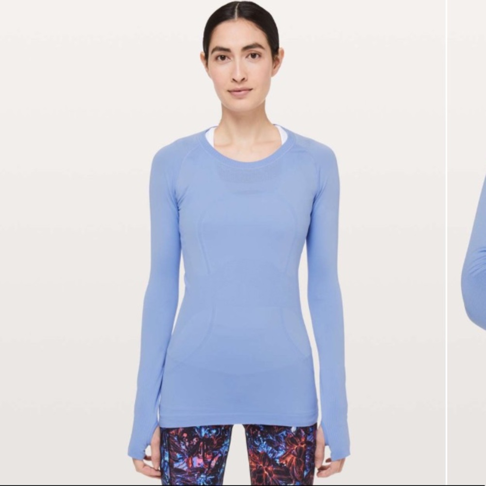 Lululemon Swiftly Tech Hydrangea Blue NWOT RARE